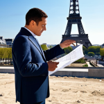 **

"A professional architect, fully clothed in a stylish yet modest business outfit, reviewing blueprints at a sunlit construction site in Paris, France. The Eiffel Tower is subtly visible in the background. Perfect anatomy, correct proportions, natural pose, well-formed hands, proper finger count, natural body proportions, safe for work, appropriate content, professional, family-friendly, high quality."

**
