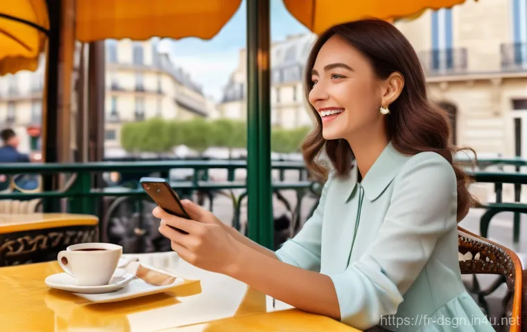 디자인에서 사용자 참여를 유도하는 방법 - **Prompt 1: Emotional Design & Micro-interactions**
    "A young woman, elegantly dressed in a chic,...