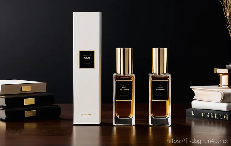 브랜드 아이덴티티와 디자인의 상관관계 - **Prompt Title: "French Luxury Perfume Brand Studio - Soul of Design"**
A sophisticated and meti...